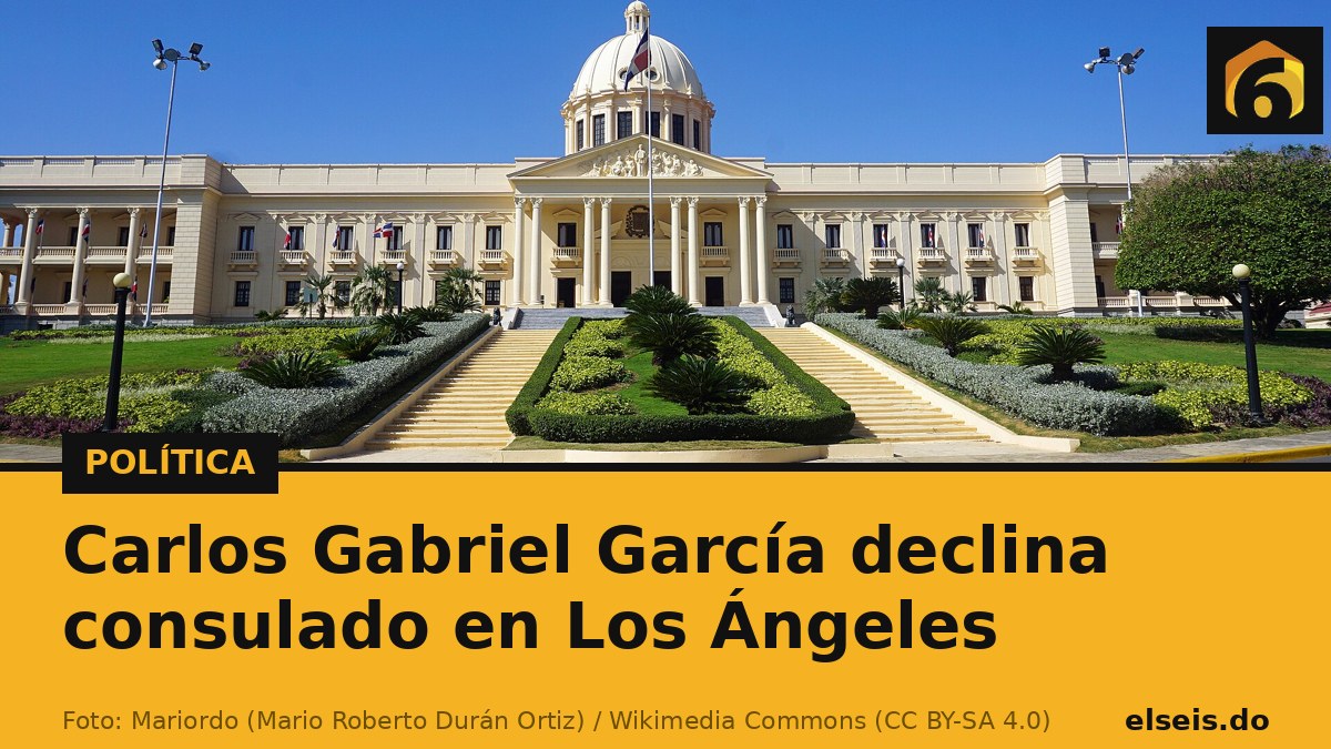 Carlos Gabriel García declina consulado en Los Ángeles