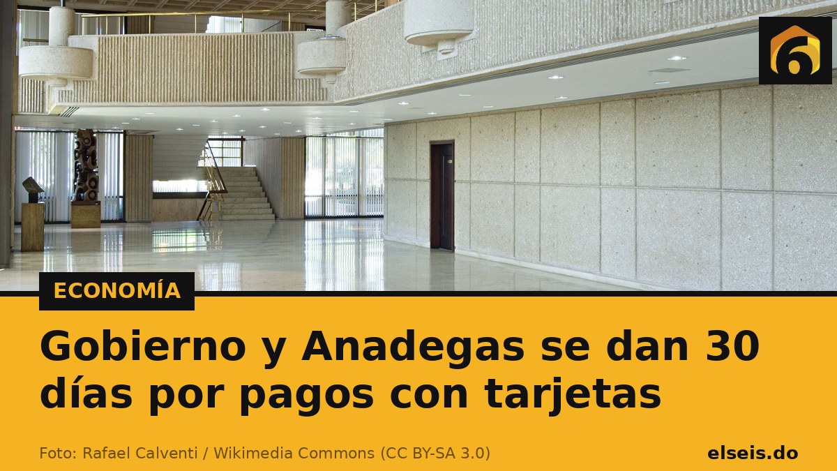 Gobierno y Anadegas se dan 30 días por pagos con tarjetas