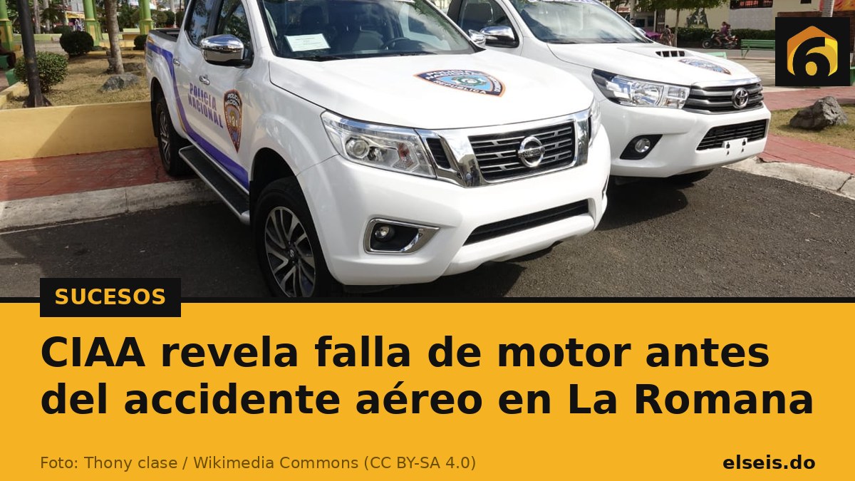 CIAA revela falla de motor antes del accidente aéreo en La Romana