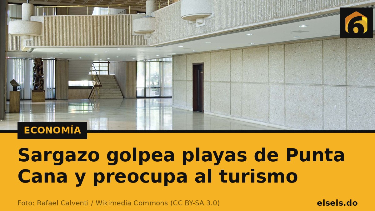 Sargazo golpea playas de Punta Cana y preocupa al turismo