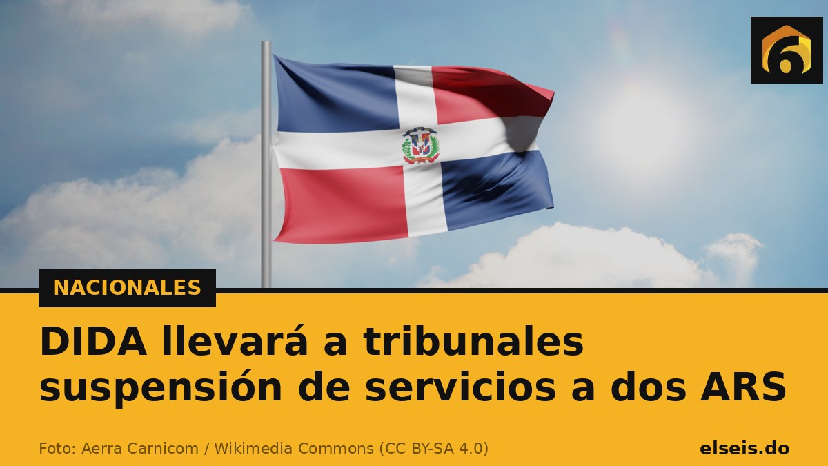 DIDA llevará a tribunales suspensión de servicios a dos ARS
