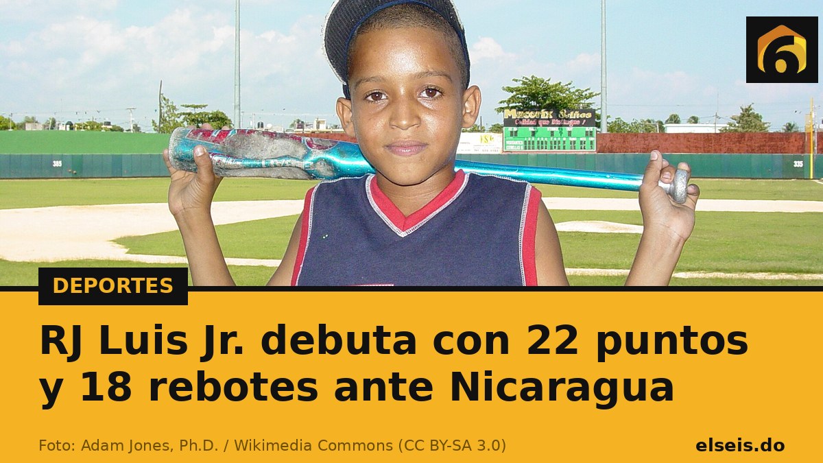 RJ Luis Jr. debuta con 22 puntos y 18 rebotes ante Nicaragua