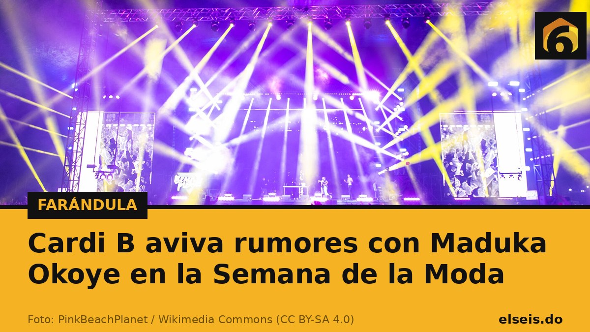 Cardi B aviva rumores con Maduka Okoye en la Semana de la Moda