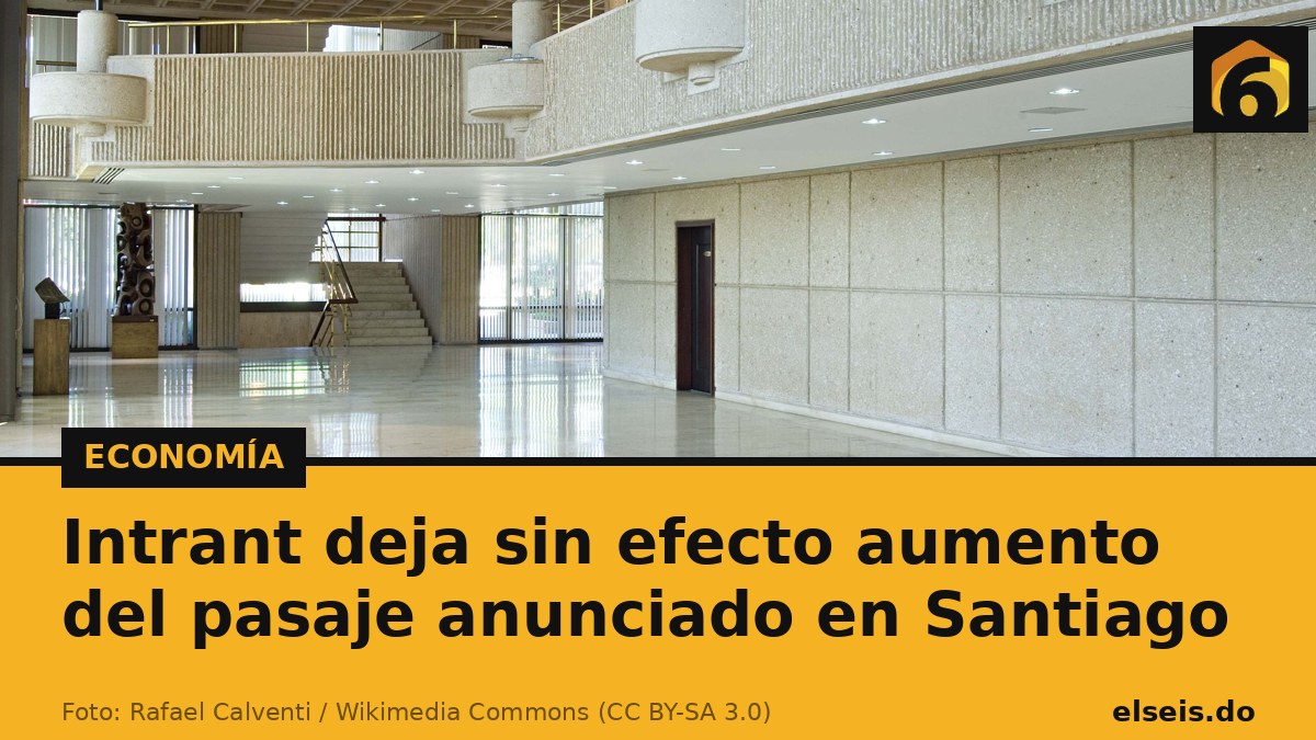 Intrant deja sin efecto aumento del pasaje anunciado en Santiago