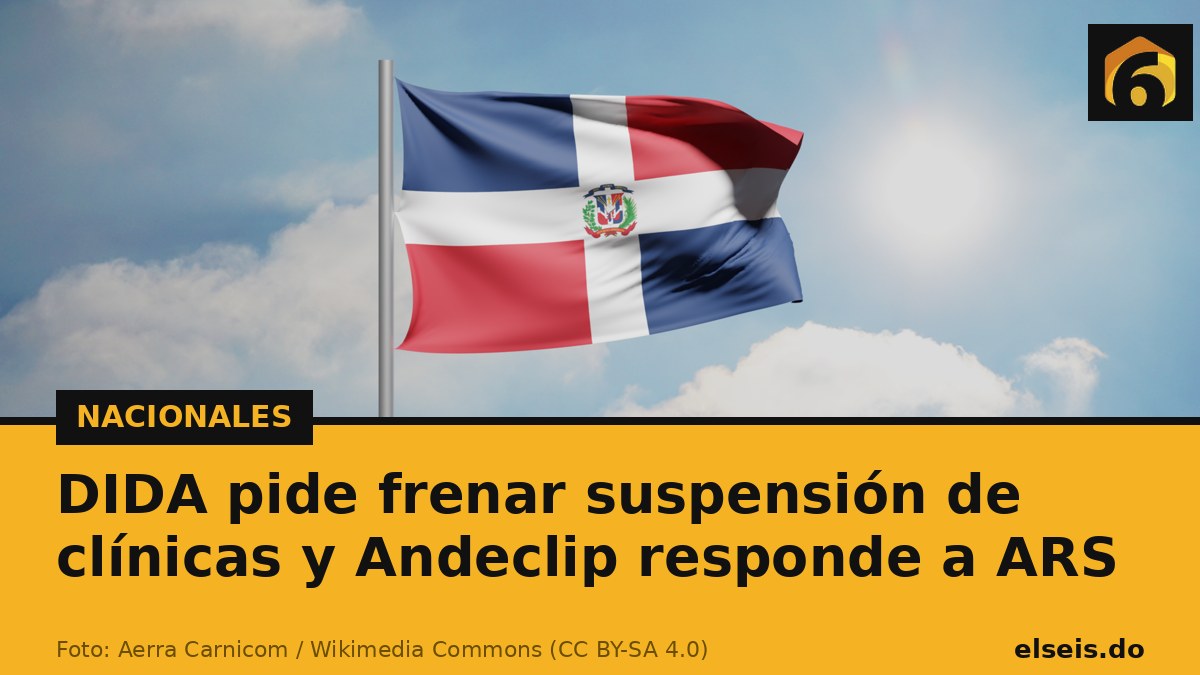 DIDA pide frenar suspensión de clínicas y Andeclip responde a ARS