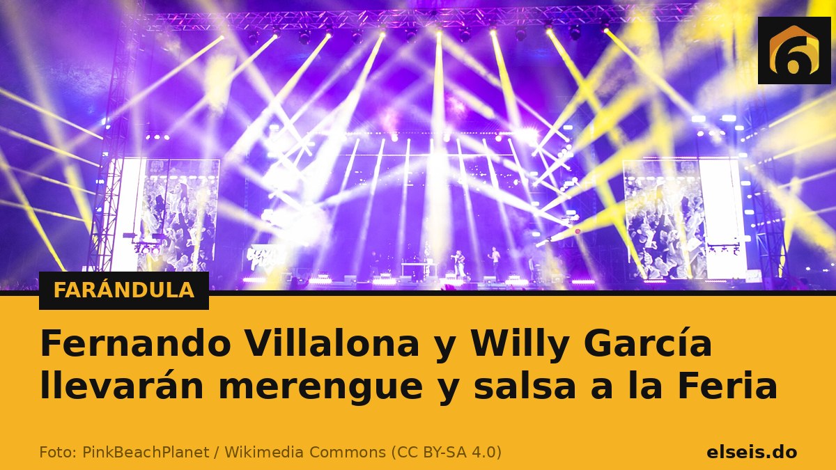 Fernando Villalona y Willy García llevarán merengue y salsa a la Feria