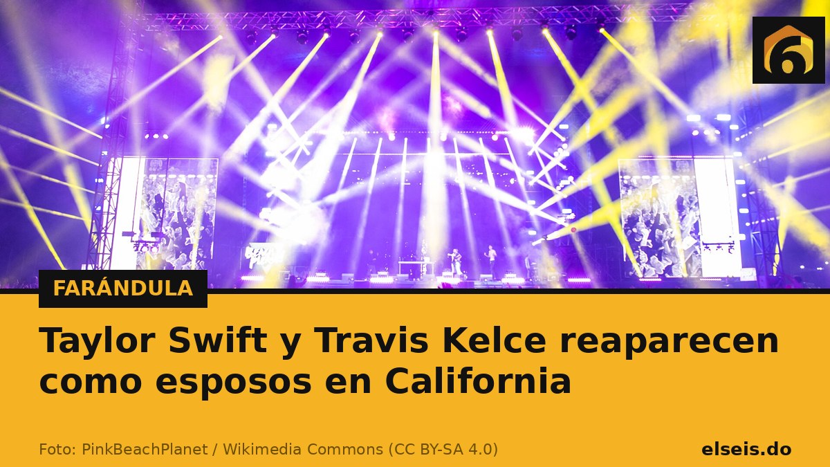Taylor Swift y Travis Kelce reaparecen como esposos en California