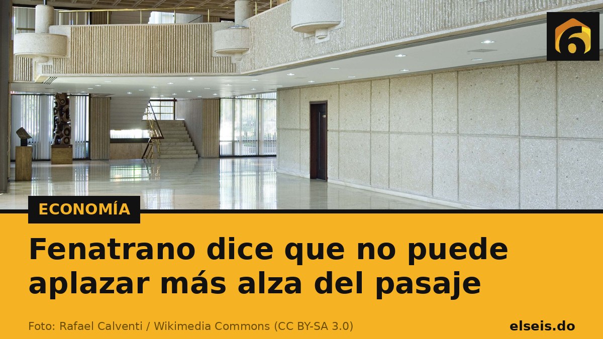 Fenatrano dice que no puede aplazar más alza del pasaje