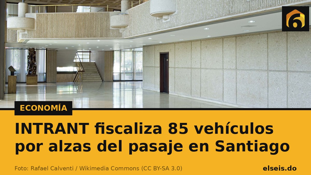 INTRANT fiscaliza 85 vehículos por alzas del pasaje en Santiago