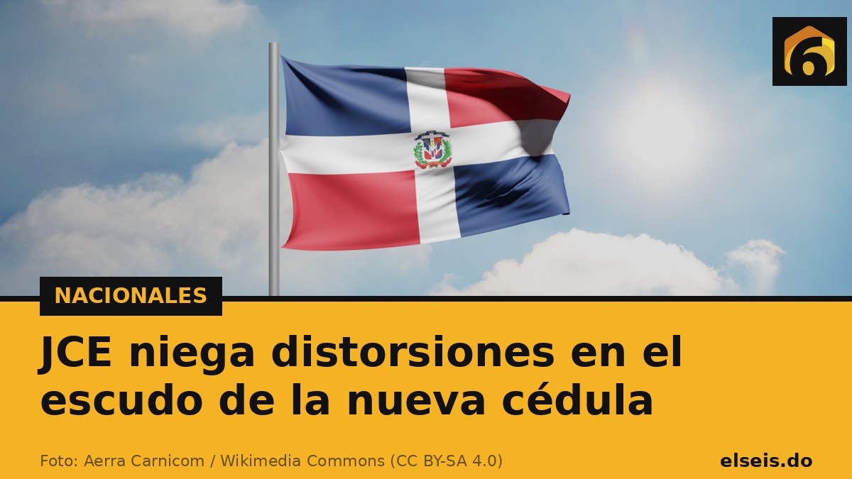 JCE niega distorsiones en el escudo de la nueva cédula