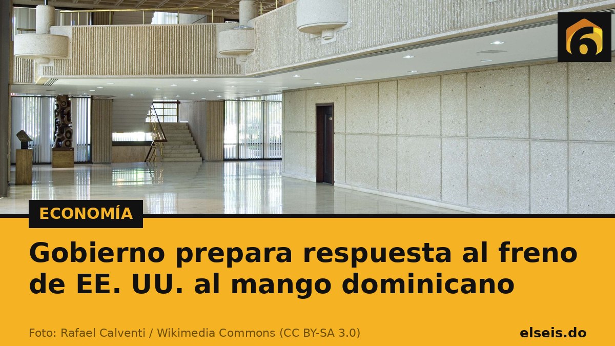 Gobierno prepara respuesta al freno de EE. UU. al mango dominicano