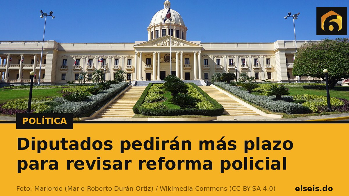 Diputados pedirán más plazo para revisar reforma policial