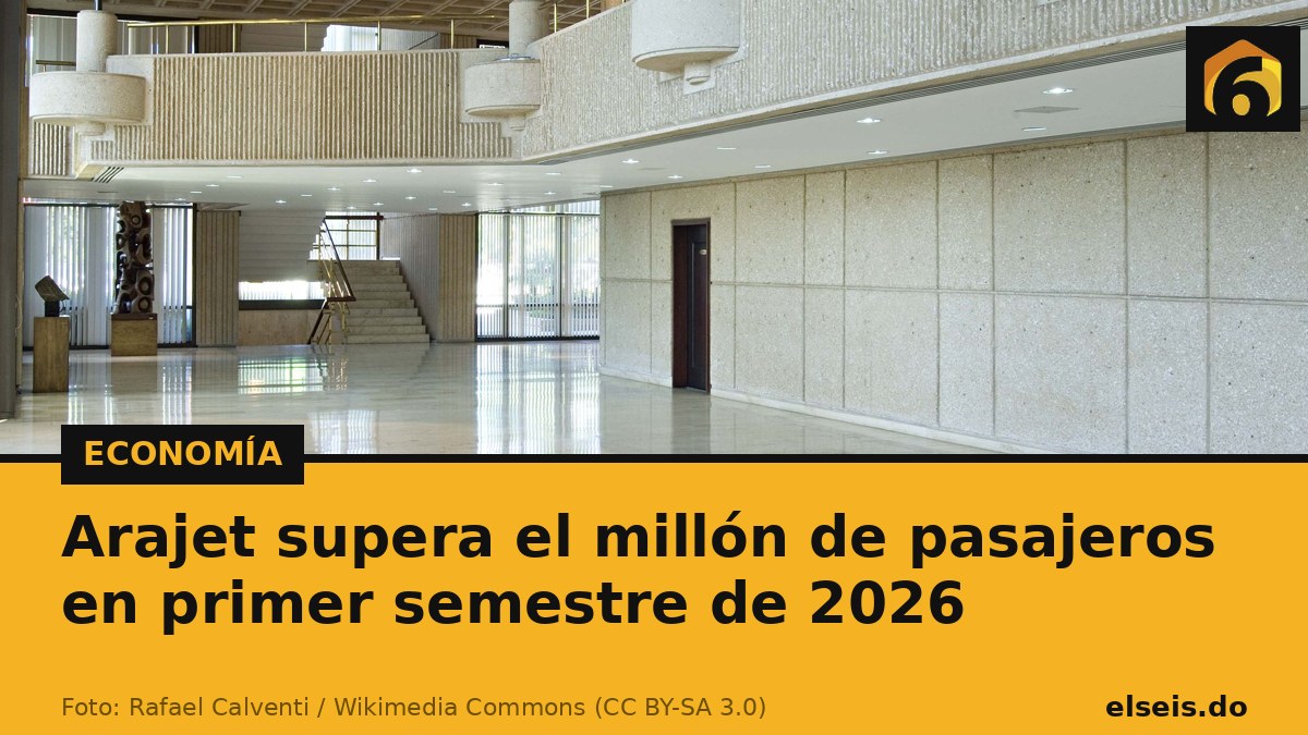 Arajet supera el millón de pasajeros en primer semestre de 2026