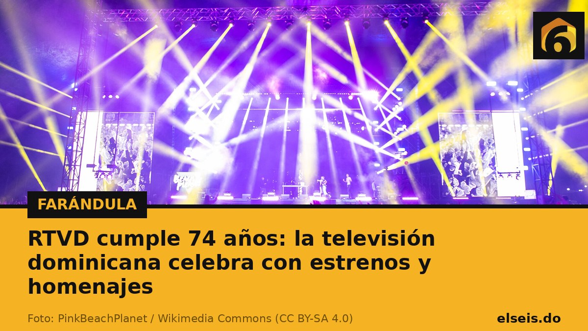 RTVD cumple 74 años: la televisión dominicana celebra con estrenos y homenajes