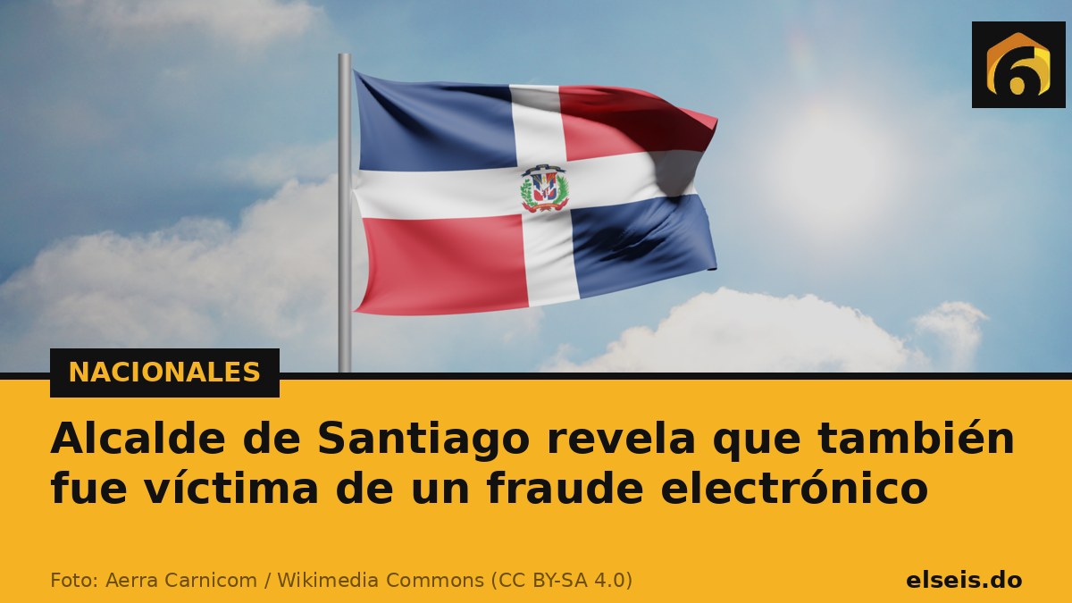 Alcalde de Santiago revela que también fue víctima de un fraude electrónico