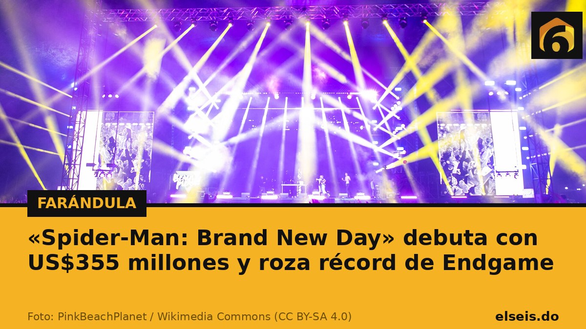 «Spider-Man: Brand New Day» debuta con US$355 millones y roza récord de Endgame