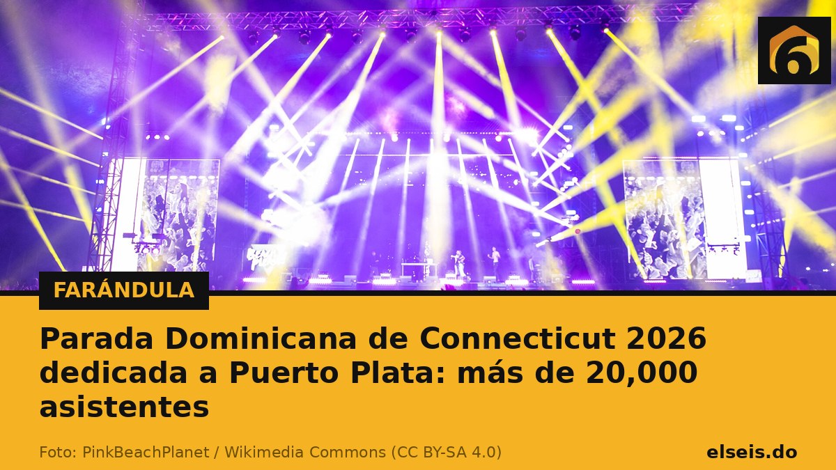Parada Dominicana de Connecticut 2026 dedicada a Puerto Plata: más de 20,000 asistentes