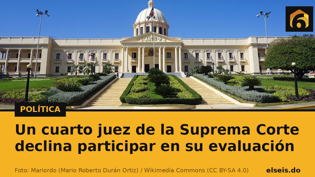 Un cuarto juez de la Suprema Corte declina participar en su evaluación