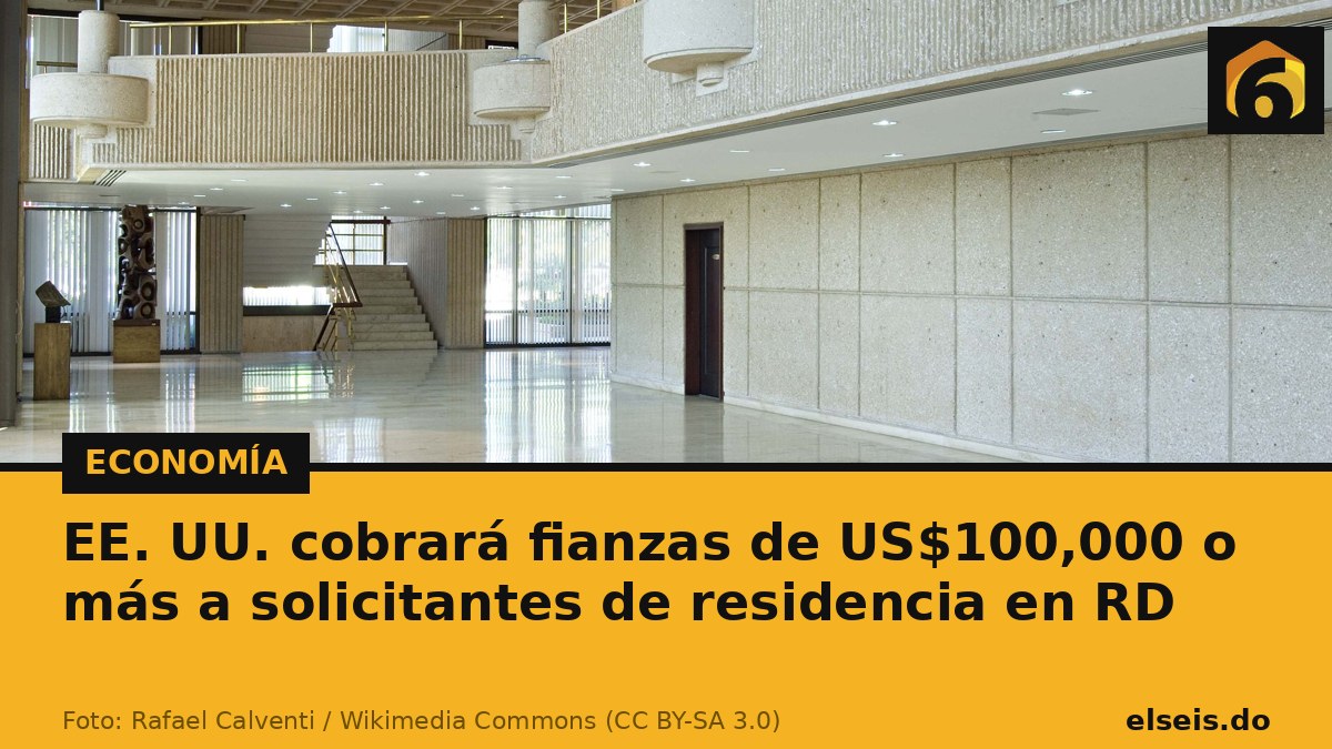 EE. UU. cobrará fianzas de US$100,000 o más a solicitantes de residencia en RD