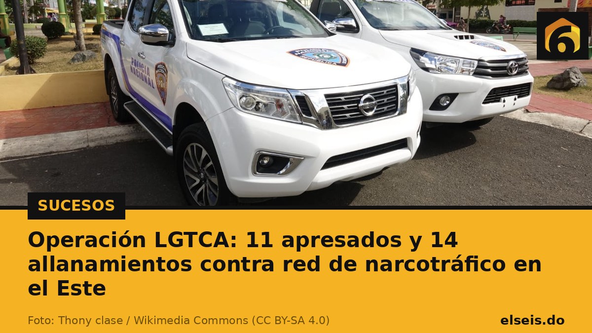 Operación LGTCA: 11 apresados y 14 allanamientos contra red de narcotráfico en el Este