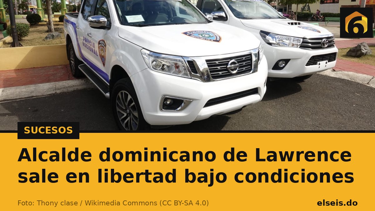 Alcalde dominicano de Lawrence sale en libertad bajo condiciones