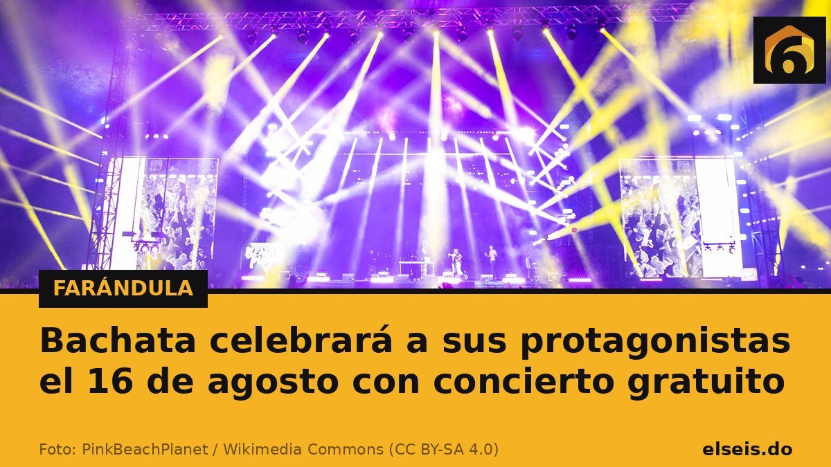 Bachata celebrará a sus protagonistas el 16 de agosto con concierto gratuito