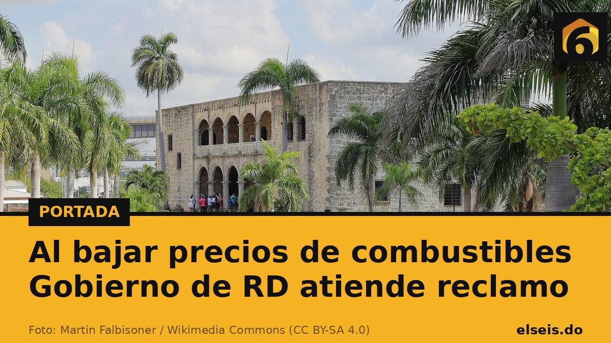 Al bajar precios de combustibles Gobierno de RD atiende reclamo