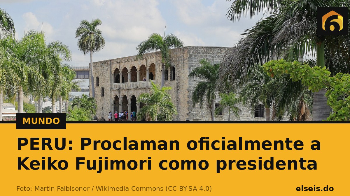 PERU: Proclaman oficialmente a Keiko Fujimori como presidenta