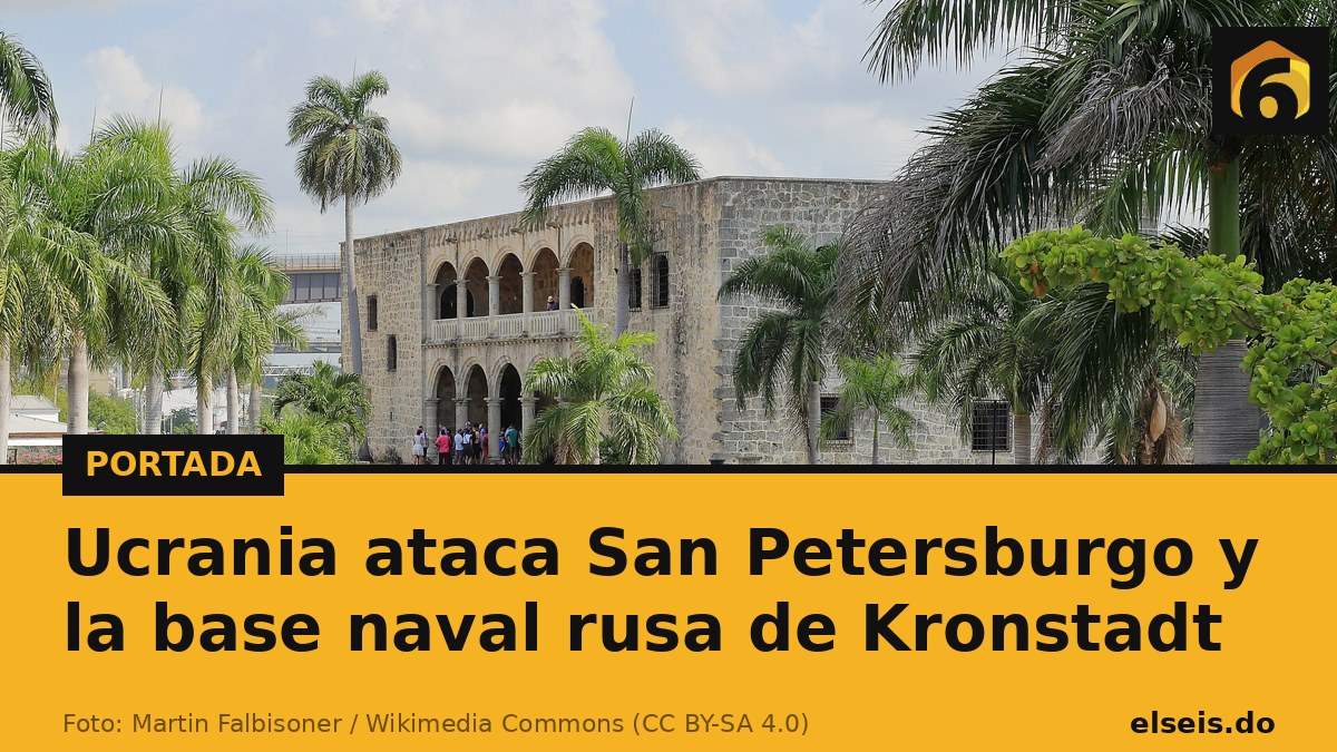 Ucrania ataca San Petersburgo y la base naval rusa de Kronstadt