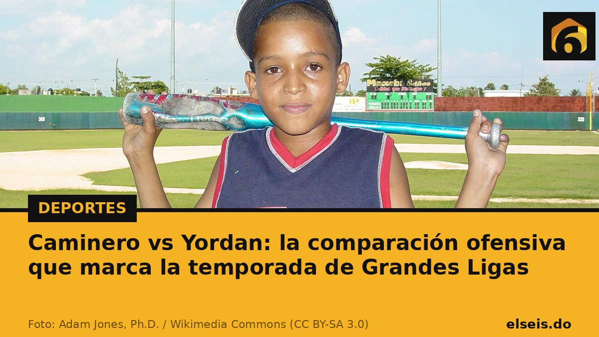 Caminero vs Yordan: la comparación ofensiva que marca la temporada de Grandes Ligas
