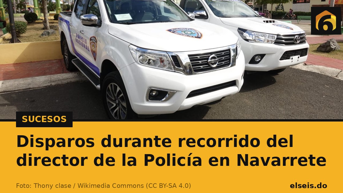 Disparos durante recorrido del director de la Policía en Navarrete
