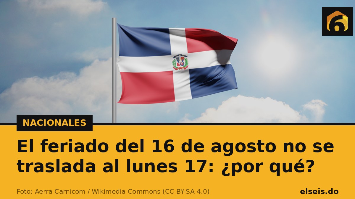 El feriado del 16 de agosto no se traslada al lunes 17: ¿por qué?