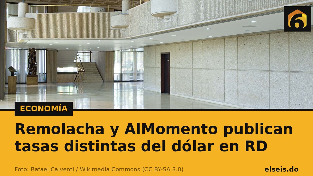 Remolacha y AlMomento publican tasas distintas del dólar en RD