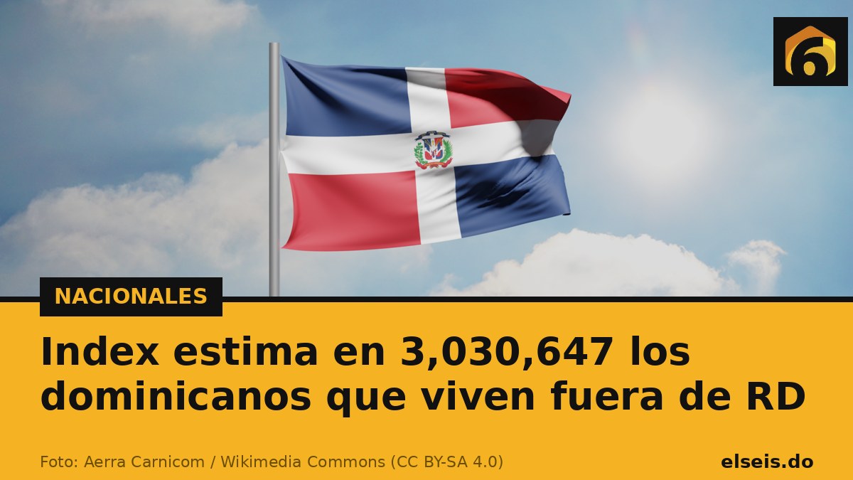 Index estima en 3,030,647 los dominicanos que viven fuera de RD