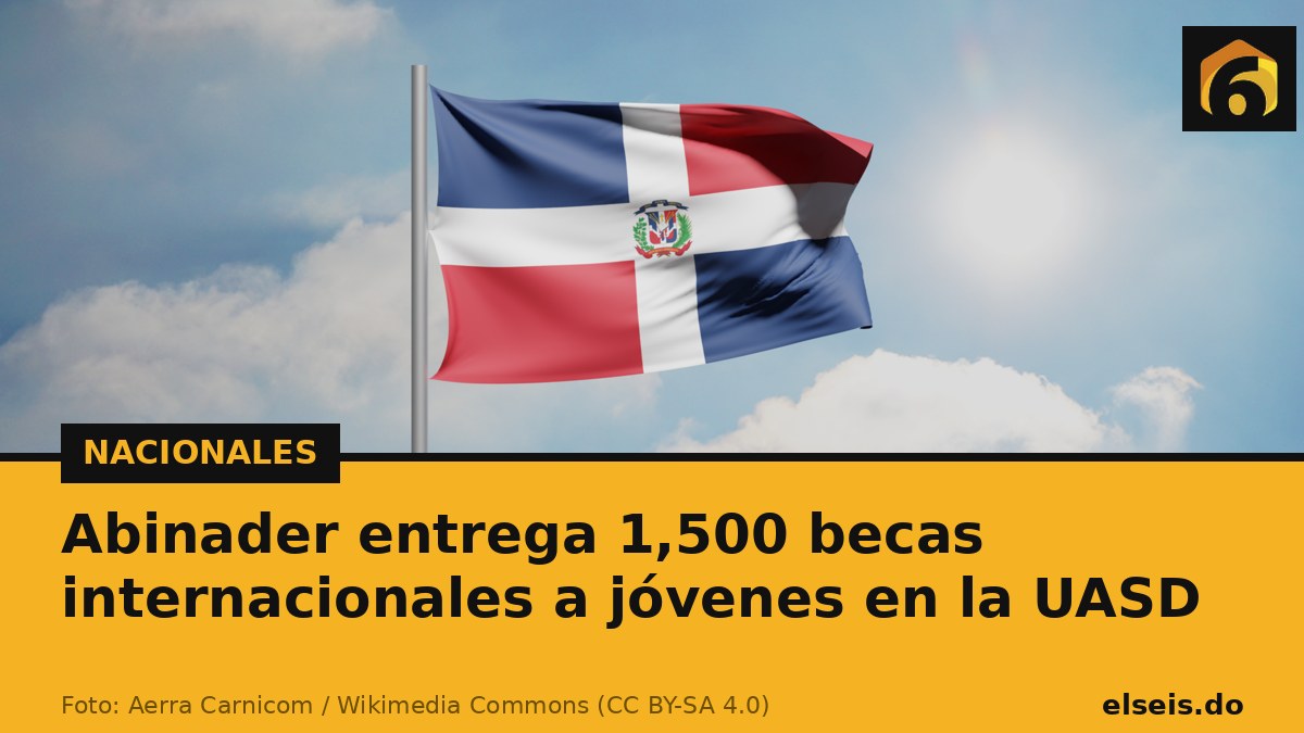 Abinader entrega 1,500 becas internacionales a jóvenes en la UASD