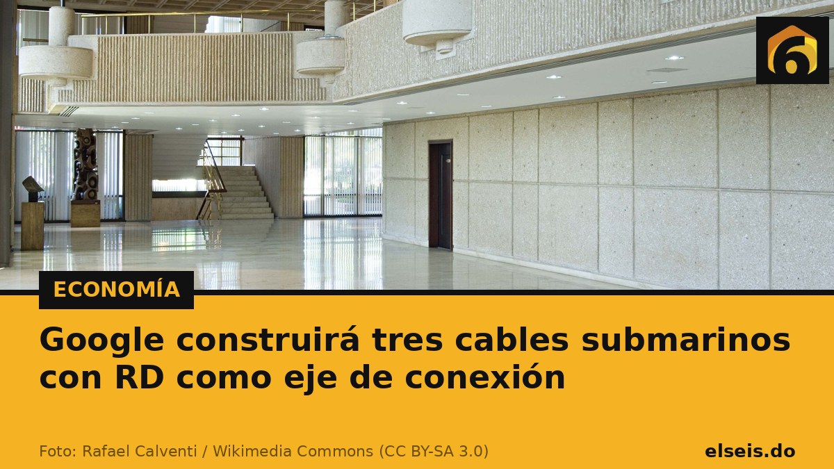 Google construirá tres cables submarinos con RD como eje de conexión
