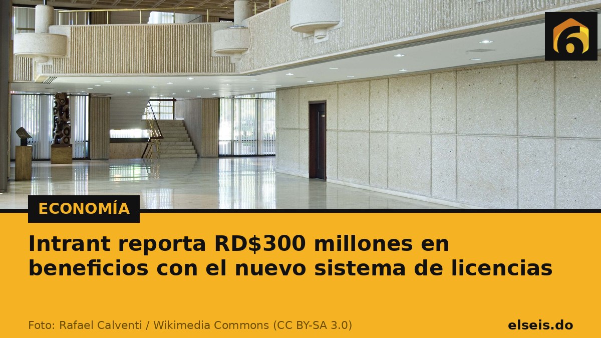Intrant reporta RD$300 millones en beneficios con el nuevo sistema de licencias