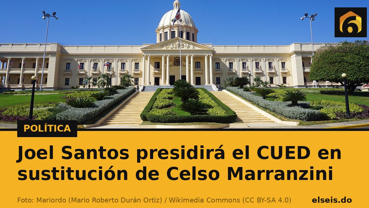 Joel Santos presidirá el CUED en sustitución de Celso Marranzini