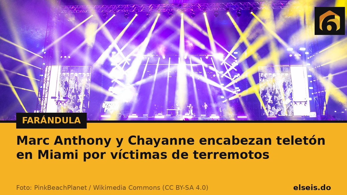 Marc Anthony y Chayanne encabezan teletón en Miami por víctimas de terremotos
