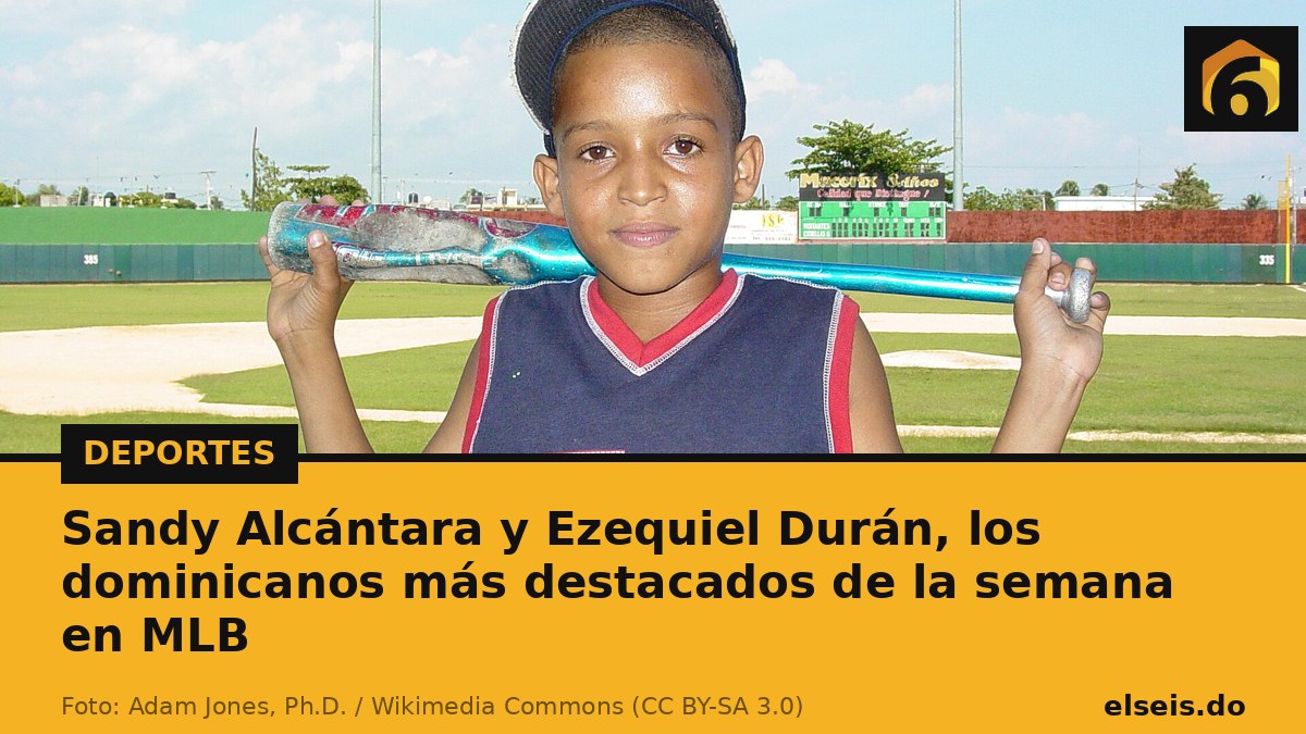 Sandy Alcántara y Ezequiel Durán, los dominicanos más destacados de la semana en MLB