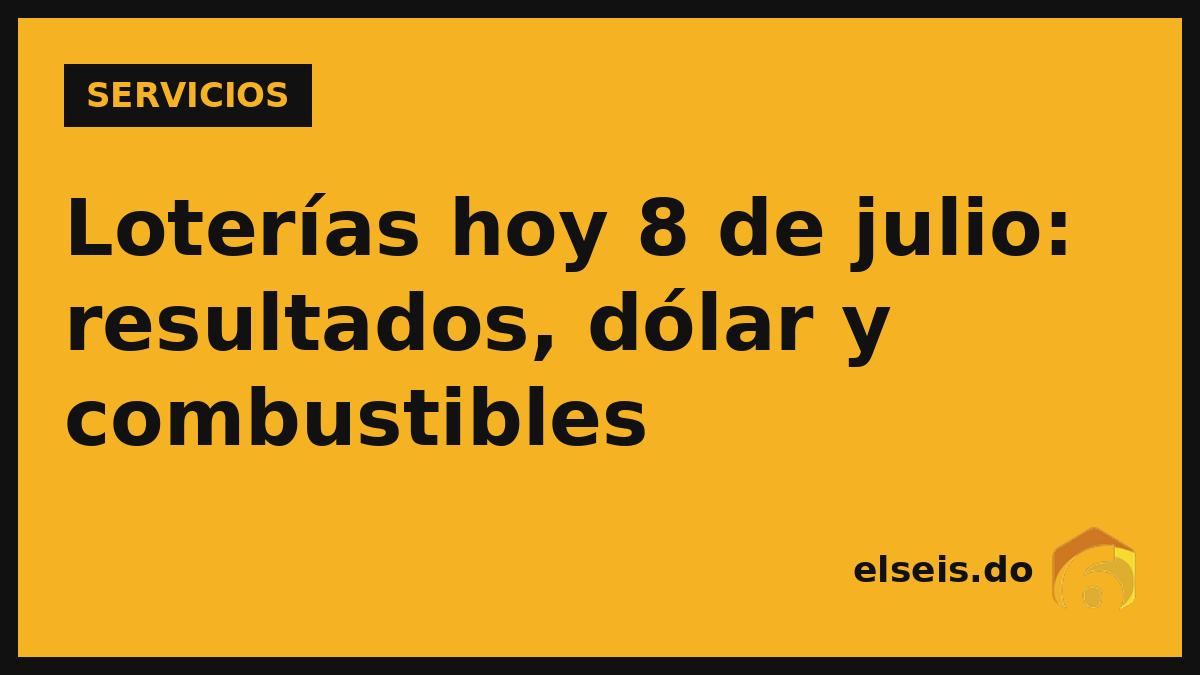 Resultados de las loterías hoy miércoles 8 de julio: Leidsa, Nacional, Loteka y más