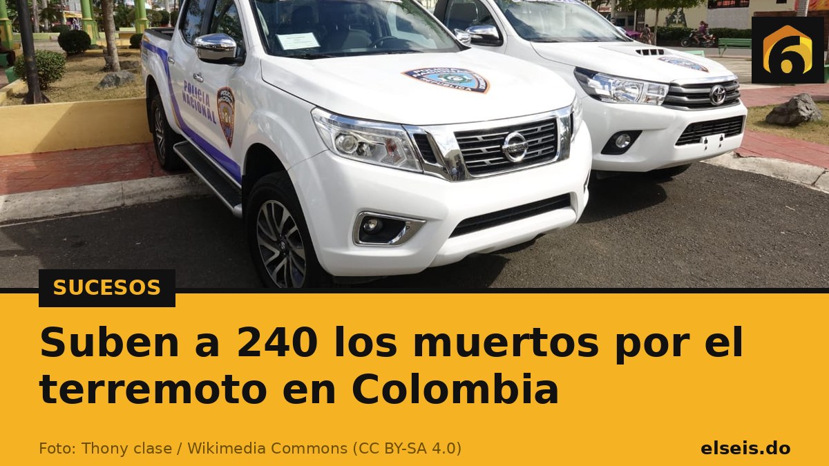 Suben a 240 los muertos por el terremoto en Colombia